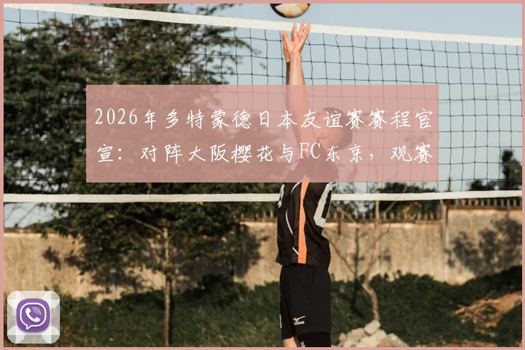 2026年多特蒙德日本友谊赛赛程官宣：对阵大阪樱花与FC东京，观赛购票攻略全解析
